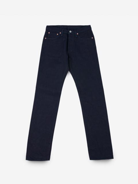 IH-634S-14II 14OZ SELVEDGE DENIM STRAIGHT CUT JEANS - INDIGO/INDIGO