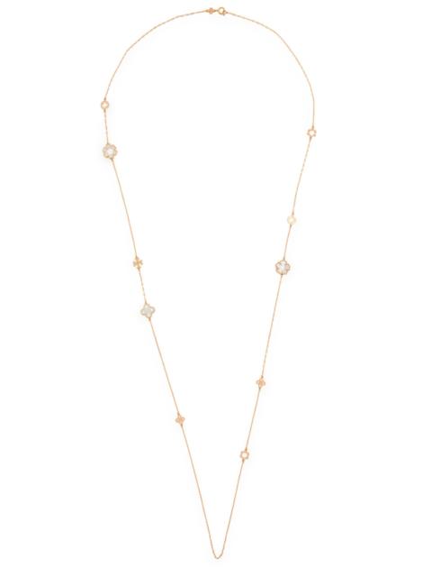Tory Burch Forget Me Not Long 18kt Gold-plated Necklace