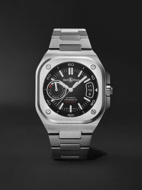 BR-X5 Automatic Chronometer 41mm Steel Watch, Ref. No. BRX5R-BL-ST/SST