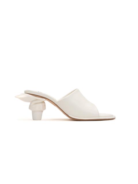 Toothpaste Heel Sandal