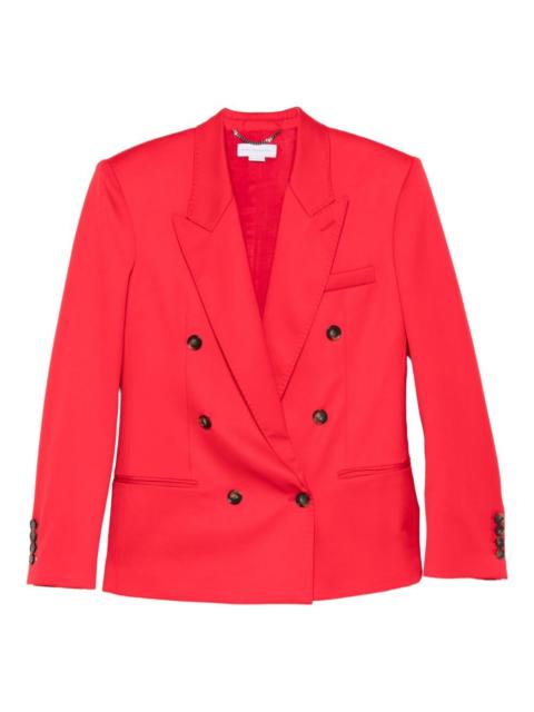 double-breasted blazer