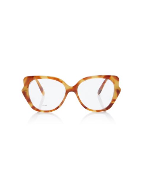 Oversized Cat-Eye Acetate Glasses neutral
