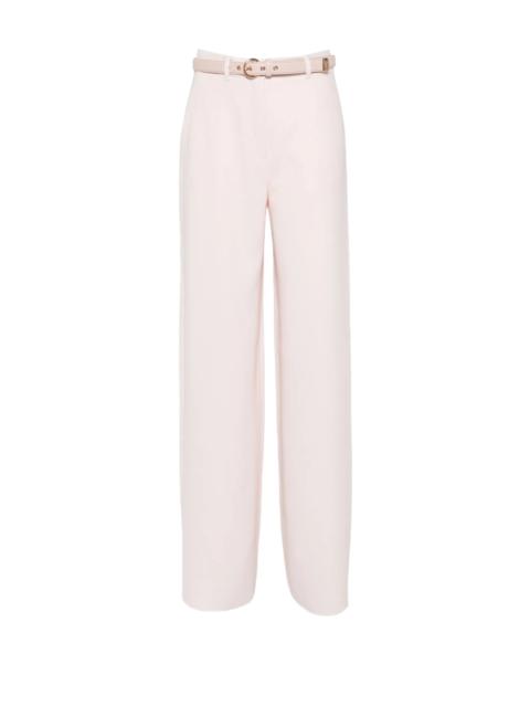 Max Mara Studio Belt Straight Trousers