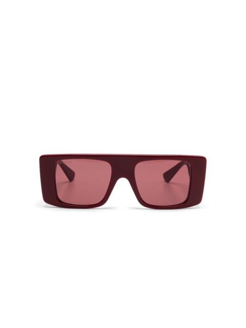 rectangle-frame sunglasses