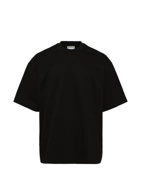 black T-shirt