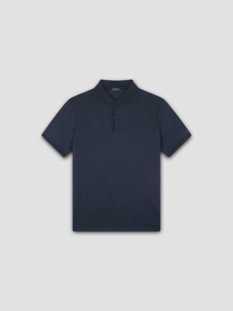 COTTON AND SILK POLO