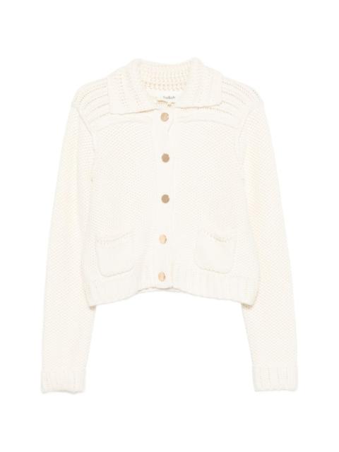Federica front-pocket cardigan