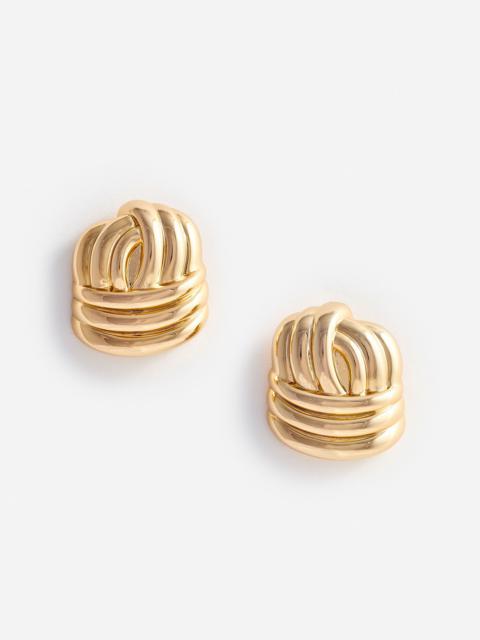 Gold Knot Earrings