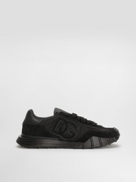 DG Athletic sneakers in fabric and calfskin
