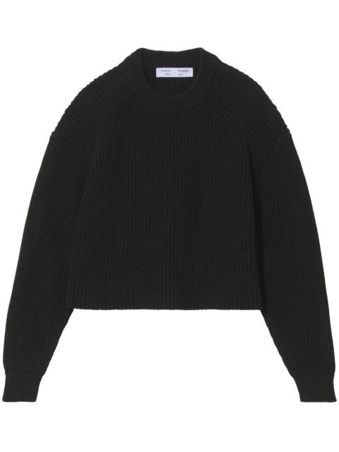 mock-neck jumper