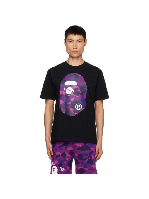 Black Camo Big Ape Head T-Shirt