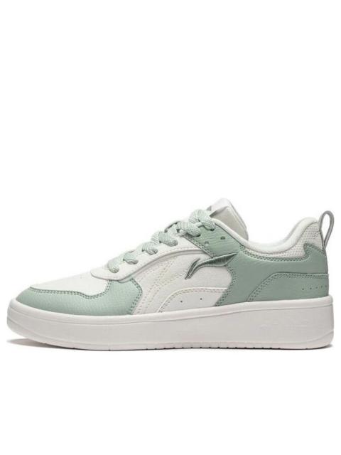 (WMNS) Li-Ning Xingchuan Skate Sneakers 'White Green' AGCT148-1