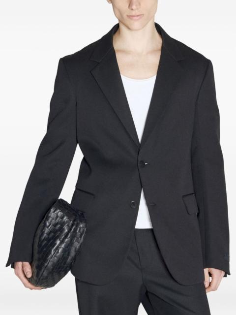 two-button notched-lapel jacket