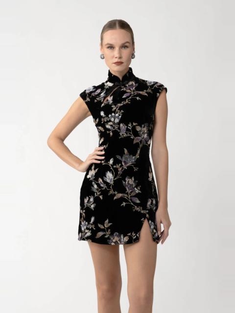 DEVON VELVET MINI DRESS