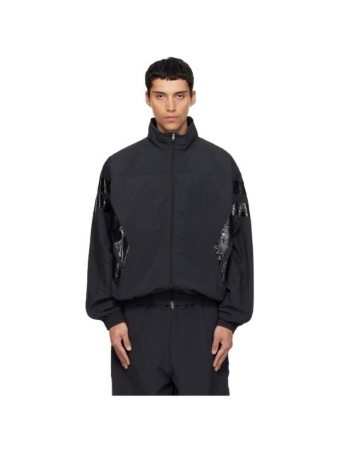 Black Taped Track Jacket