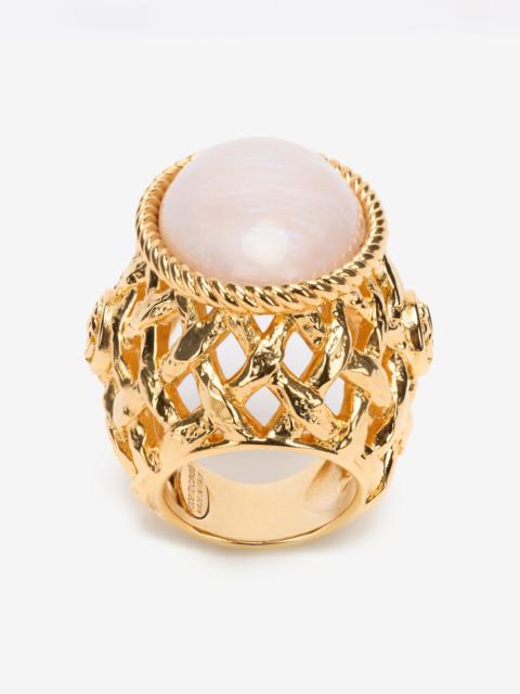 Cocktail Ring With Stone