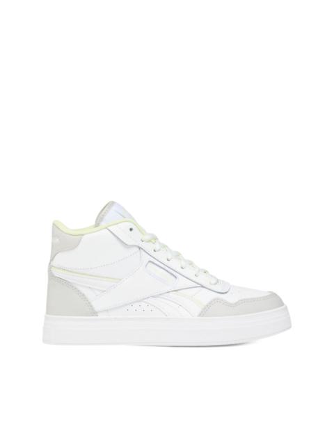 Court Advance Bold  "Footwear White/Steely Fog/Citron Glow" sneakers