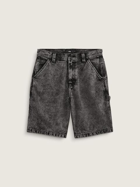 Drill Chore Loose Denim Shorts