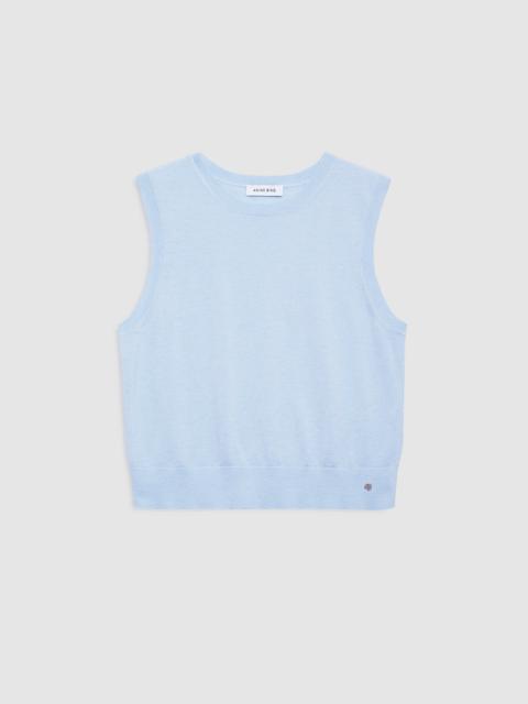 Moni Crop Tank - Pale Blue