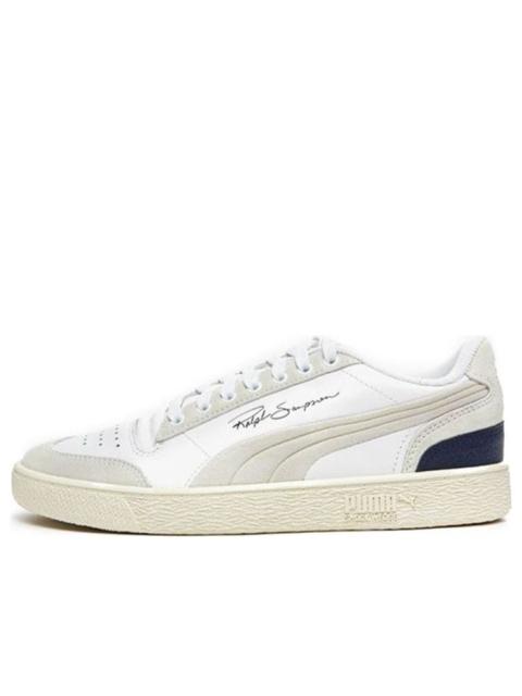 PUMA Ralph Sampson Lo Prm Grey/White/Black Low Board Shoes 373341-01