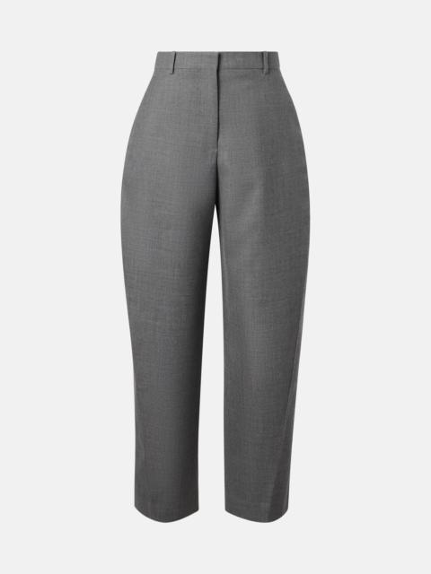 Cocoon wool tapered pants
