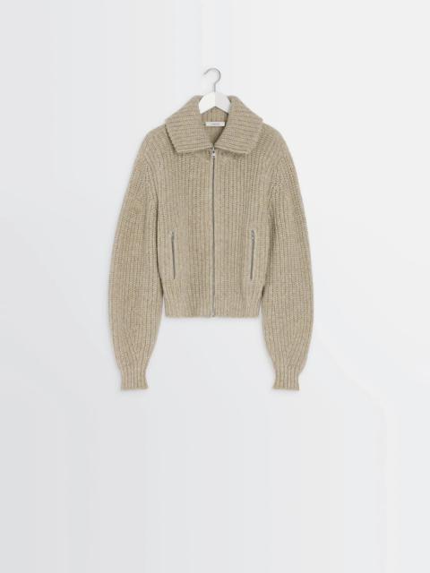 ZIPPED CARDIGAN