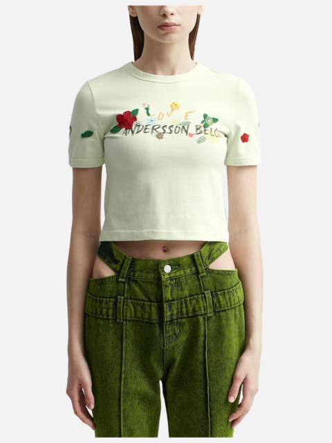 DASHA FLOWER GARDEN LOGO T-SHIRT