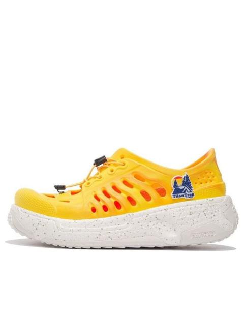 (WMNS) Li-Ning TitanTrek 'Yellow White' AZGS018-1