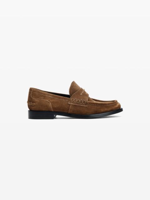 Brown Suede Carter Loafers