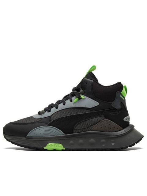 PUMA PUMA Wild Rider Mid 'Black Dark Shadow' 381598-01 | REVERSIBLE
