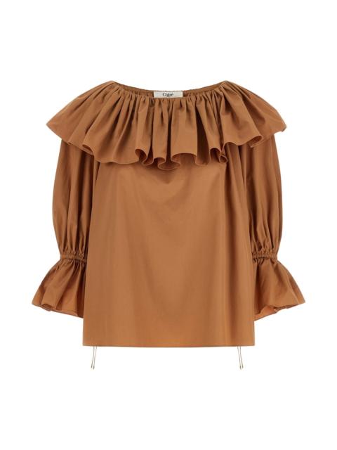 Ruffle blouse