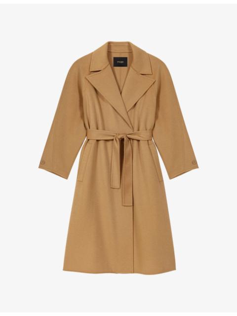 Double-Faced Relaxed-Fit Wool-Blend Coat