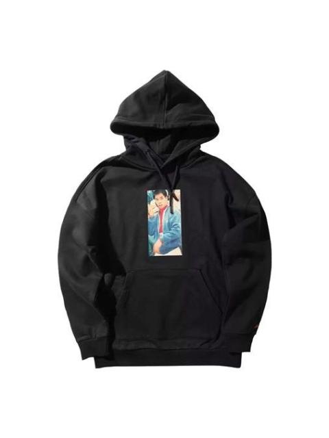 Li-Ning Character Graphic Hoodie 'Black' AWDNB63-1