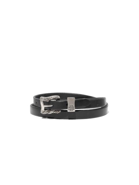 MICRO BUCKLE SKINNY BELT