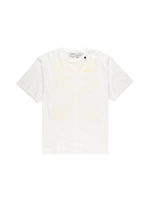 OFF-WHITE Oversized Acrylic Arrows S/S T-Shirt White/Yellow