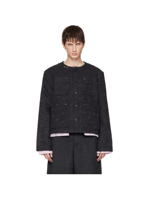 Gray Piercing Jacket