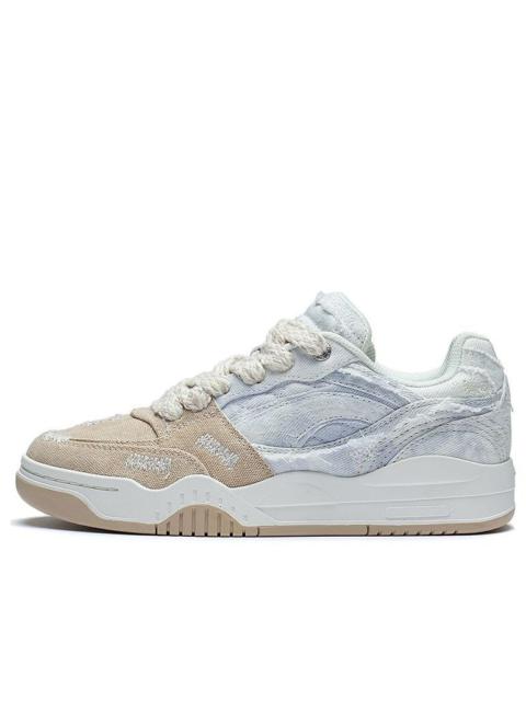 (WMNS) Li-Ning Moon White 'Grey Tan' AGCS427-6