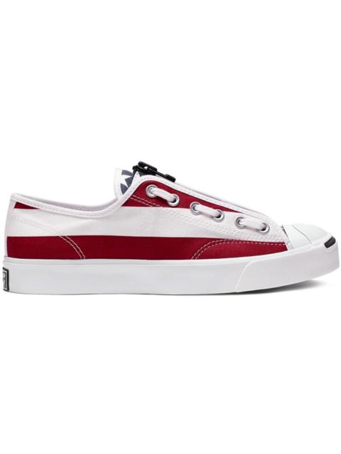 Converse Jack Purcell Zip Ox TakahiroMiyashita TheSoloist White Red