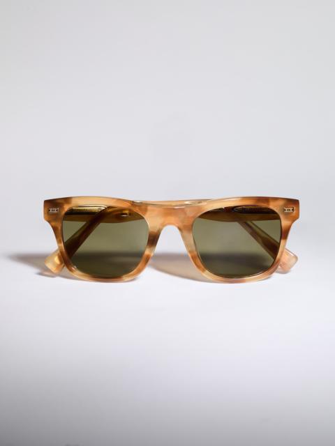 Mr. Brunello Goldcraft acetate and 18k solid gold sunglasses