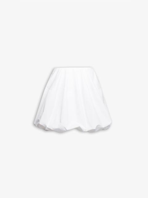 COTTON POPLIN BALLOON SKIRT
