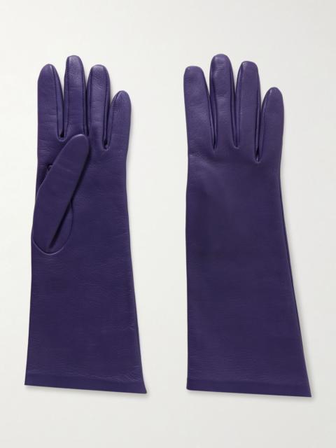 Remo Mid leather gloves Purple