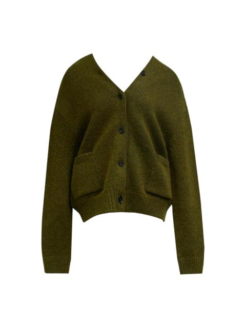Green Strap Point Cardigan