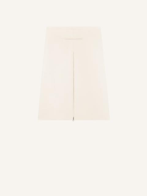 TAILORED HERITAGE CREPE MIDI SKIRT