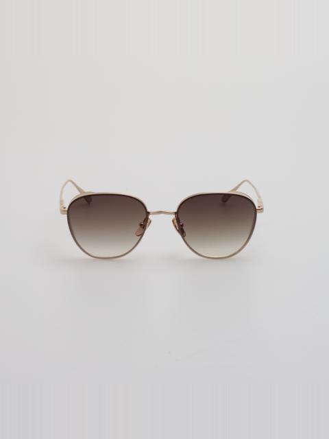 Hardy Sunglasses in Light Gold