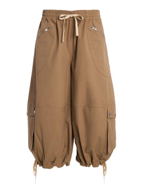 Cotton-Twill Pants brown