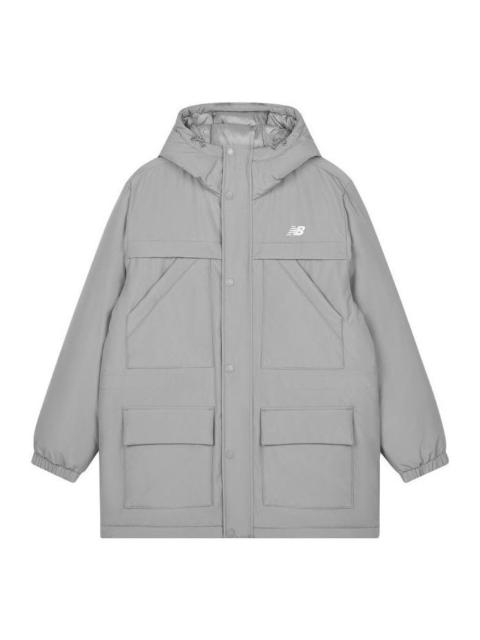 New Balance Sport Long Down Jacket 'Grey' AMJ33320-TAG