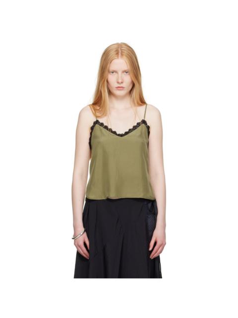 WORK SHOP Emporio Armani Green Camiciola Camisole