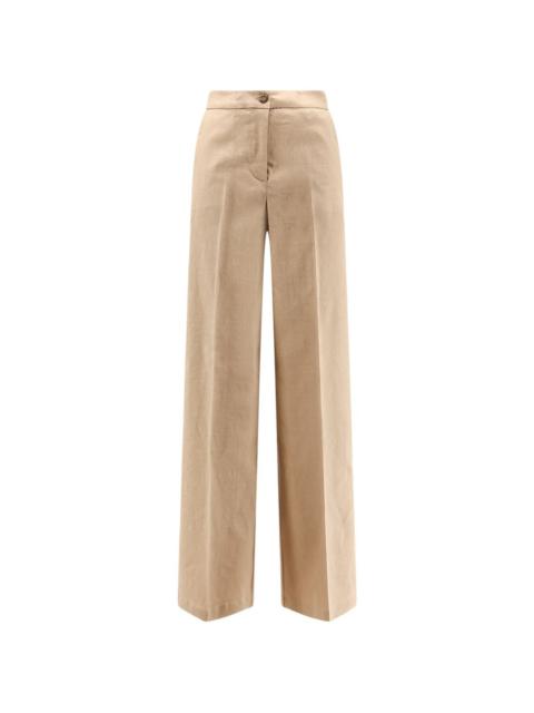 pocket buttoned trousers