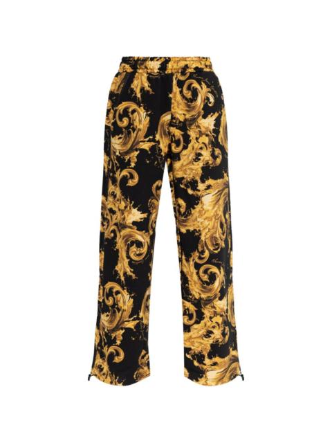 Barocco-print track pants