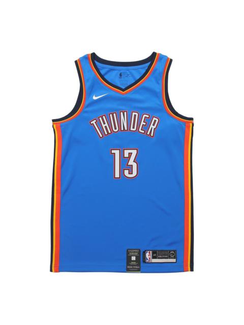 Nike NBA SW Fan Edition Team limited Jersey 2019-20 Season Thunder George No. 13 Blue AV4955-404
